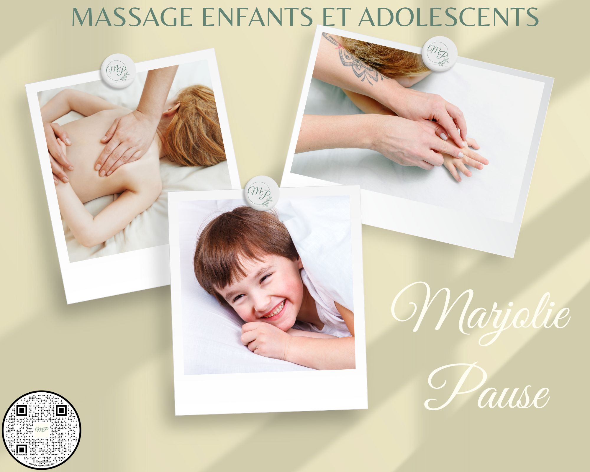 massage enfant avec marjolie pause à Gardanne